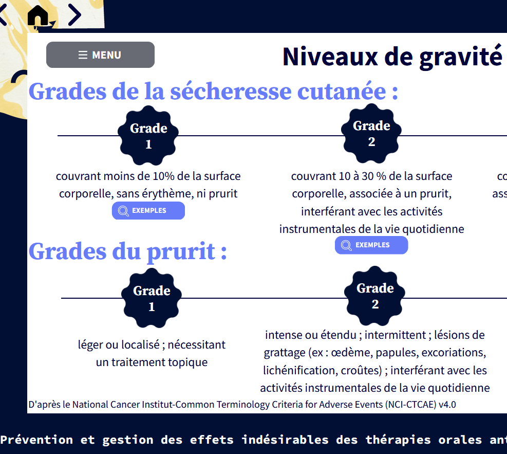 Effets indésirables des thérapies orales anticancéreuses : découvrez le e-learning normand et ses modules