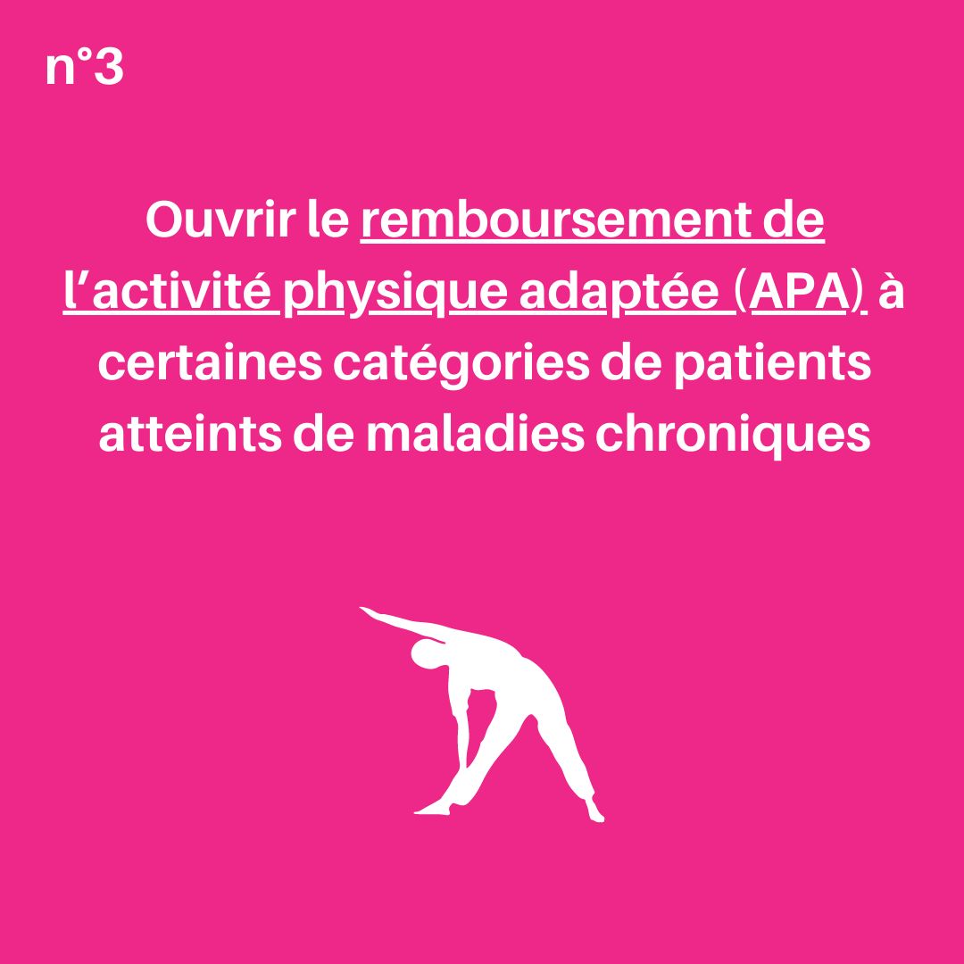 L&rsquo;assurance maladie propose de prendre en charge l&rsquo;APA pour les patients atteints de cancer !